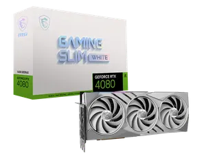 GeForce RTX 4080 16GB GAMING SLIM WHITE